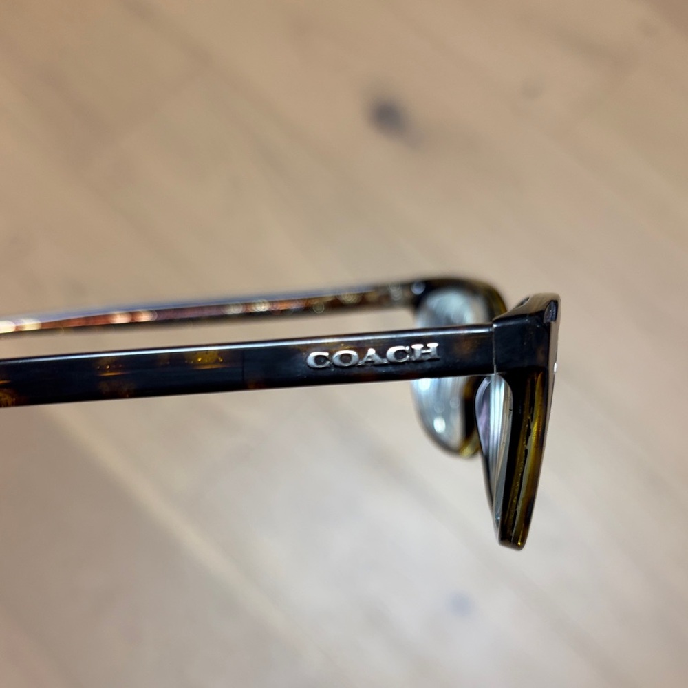 Coach Tortoise Shell Eyeglasses - Picture 2 of 7